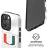 University of Miami White Jersey iPhone 16 Pro Max Magsafe Impact Case