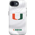 University of Miami White Jersey iPhone 16e Impact Case