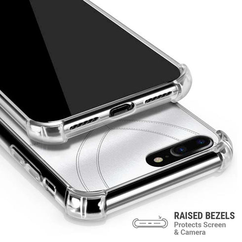 University of Miami White Jersey iPhone 7/8 Plus Clear Case