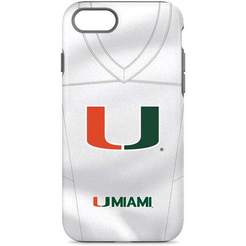 University of Miami White Jersey iPhone 7 Pro Case
