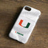 University of Miami White Jersey iPhone 8 Pro Case