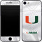 University of Miami White Jersey iPhone 8 Skin