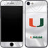 University of Miami White Jersey iPhone 8 Skin