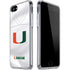 University of Miami White Jersey iPhone SE (2nd & 3rd Gen) Clear Case