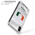 University of Miami White Jersey iPhone X/XS Clear Case