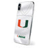 University of Miami White Jersey iPhone XS Max Skin