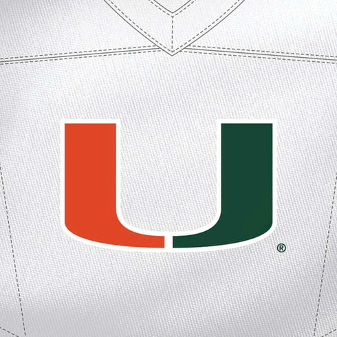 University of Miami White Jersey iPhone XS Max Skin