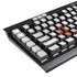 University of Miami White Jersey K95 RGB PLATINUM Mechanical Gaming Keyboard Skin