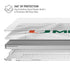 University of Miami White Jersey MacBook Air 13in M1 (2021) Case plus Skin