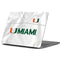 University of Miami White Jersey Apple MacBook Pro 13-inch Skin