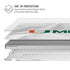 University of Miami White Jersey MacBook Pro 13in (2020) Case plus Skin