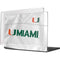 University of Miami White Jersey MacBook Pro 14in (2021-24) Case plus Skin