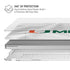 University of Miami White Jersey MacBook Pro 14in (2021-24) Case plus Skin