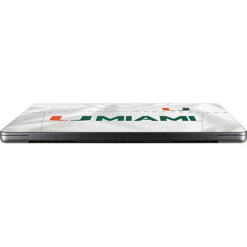 University of Miami White Jersey MacBook Pro 14in (2021-24) Skin