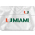 University of Miami White Jersey MacBook Skins