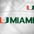University of Miami White Jersey MacBook Skins