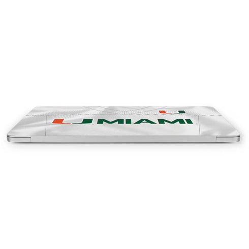 University of Miami White Jersey Apple MacBook Pro 16-inch Skin