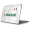 University of Miami White Jersey Apple MacBook Pro 17-inch Skin