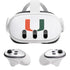 University of Miami White Jersey Meta Quest 3 Skin