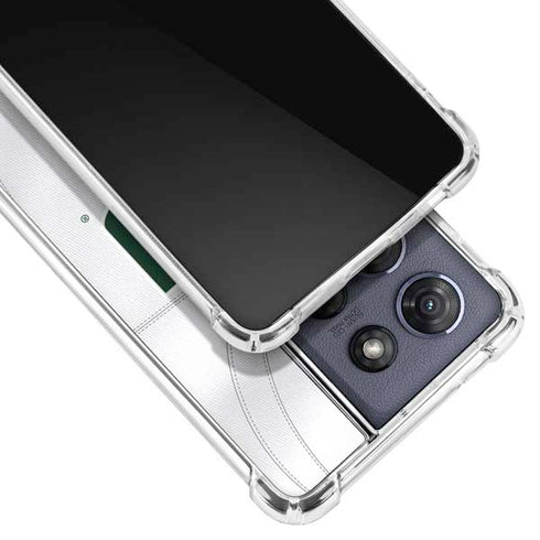University of Miami White Jersey Moto G 5G (2025) Clear Case