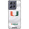 University of Miami White Jersey Moto G Stylus 5G (2025) Clear Case