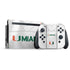 University of Miami White Jersey Nintendo Switch Bundle Skin