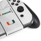 University of Miami White Jersey Nintendo Switch (2017-2021) Joy-Con Controller Skin