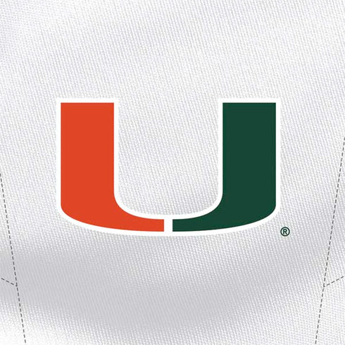 University of Miami White Jersey Otterbox Commuter Galaxy Skin