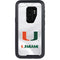 University of Miami White Jersey Otterbox Defender Galaxy Skin