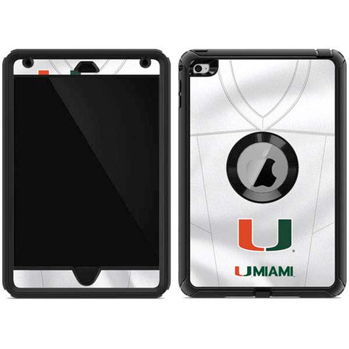University of Miami White Jersey Otterbox Defender iPad Skin