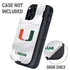 University of Miami White Jersey Otterbox Defender iPhone Skin