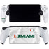 University of Miami White Jersey PlayStation Portal Remote Player Skin