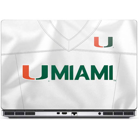 University of Miami White Jersey Dell Precision Skin