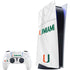 University of Miami White Jersey PlayStation PS5 Skins