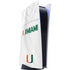 University of Miami White Jersey PS5 Digital Edition Console Skin