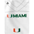 University of Miami White Jersey PS5 Digital Edition Console Skin