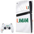 University of Miami White Jersey PlayStation PS5 Skins