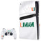 University of Miami White Jersey PS5 Pro Disk Bundle Skin