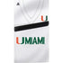 University of Miami White Jersey PS5 Pro Disk Console Skin