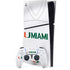 University of Miami White Jersey PS5 Slim Digital Edition Bundle Skin