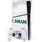 University of Miami White Jersey PS5 Slim Disk Bundle Skin