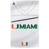 University of Miami White Jersey PS5 Slim Disk Console Skin