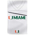 University of Miami White Jersey PS5 Slim Disk Console Skin