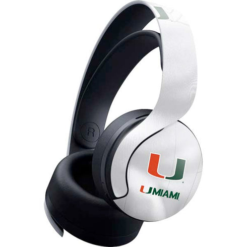 University of Miami White Jersey PlayStation PS5 Skins
