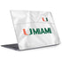 University of Miami White Jersey Surface Laptop 2 Skin
