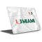 University of Miami White Jersey Surface Laptop 3 13.5in Skin
