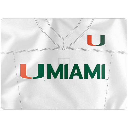 University of Miami White Jersey Surface Laptop 4 15in Skin
