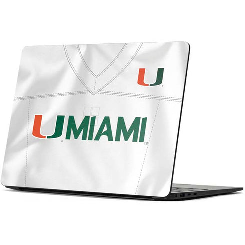 University of Miami White Jersey Surface Laptop 7 13.8in Skin
