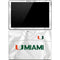 University of Miami White Jersey Surface Pro 4 Skin