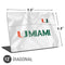 University of Miami White Jersey Universal Laptop 12in (9.8 x 6.8in) Skin